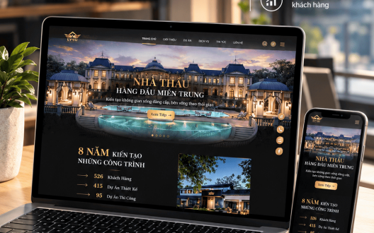 Dự Án Thiết Kế Website Kiến Trúc Uy Vũ — Đà Nẵng | Sas Solutions