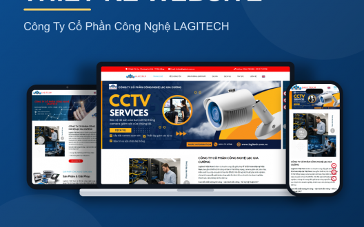 Thiết Kế Website Cho Công Ty Công Nghệ LAGITECH | SAS Solutions